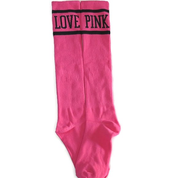 Victoria's Secret Pink Knee High Socks - Picture 2 of 5